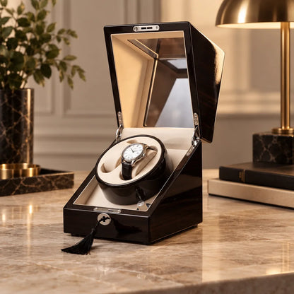 Remontoir montre automatique double