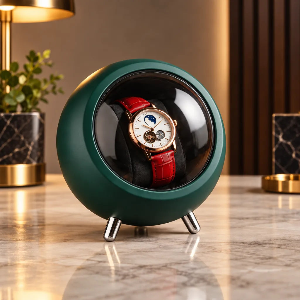 Remontoir montre automatique sphère