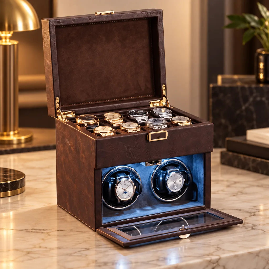 Remontoir pour 10 montres