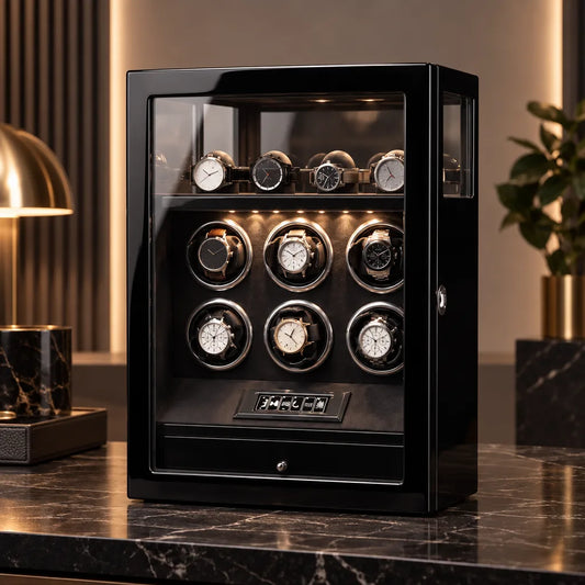 Coffret remontoir montre sécurité