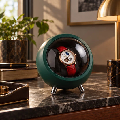 Remontoir montre automatique sphère
