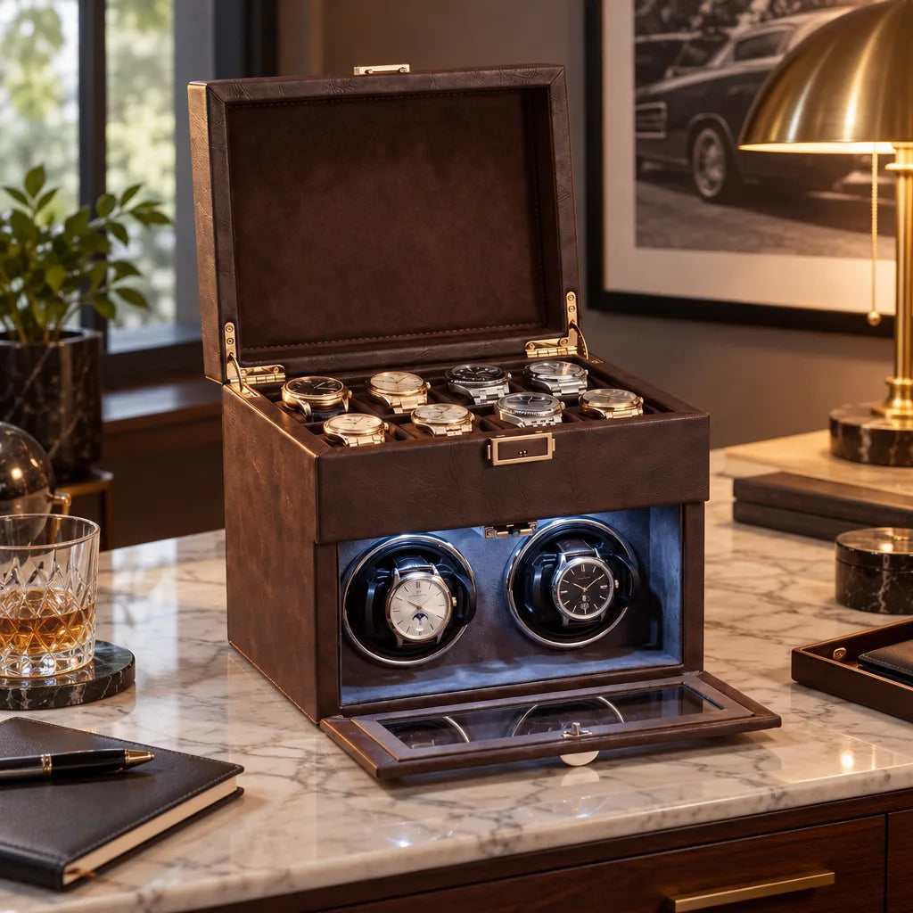 Remontoir pour 10 montres