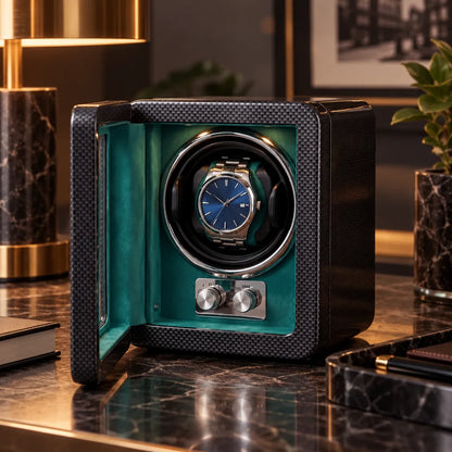 Remontoir montre automatique vert