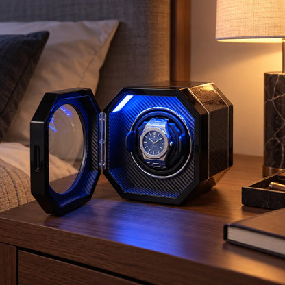 Remontoir montre silencieux compact