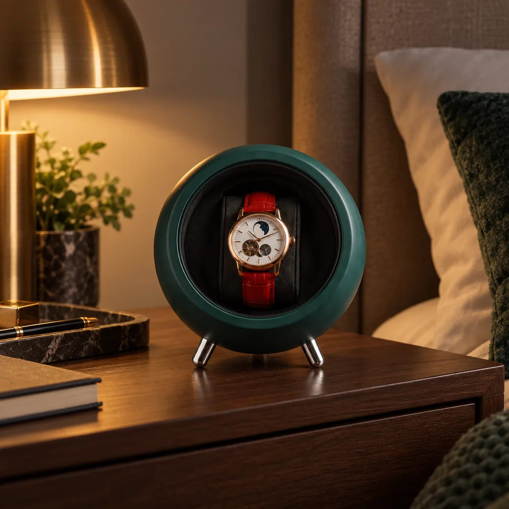 Remontoir montre automatique sphère