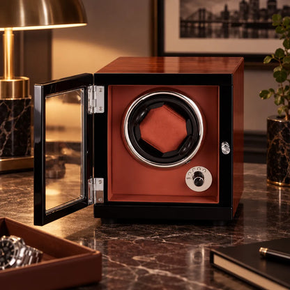 Remontoir montre automatique rouge