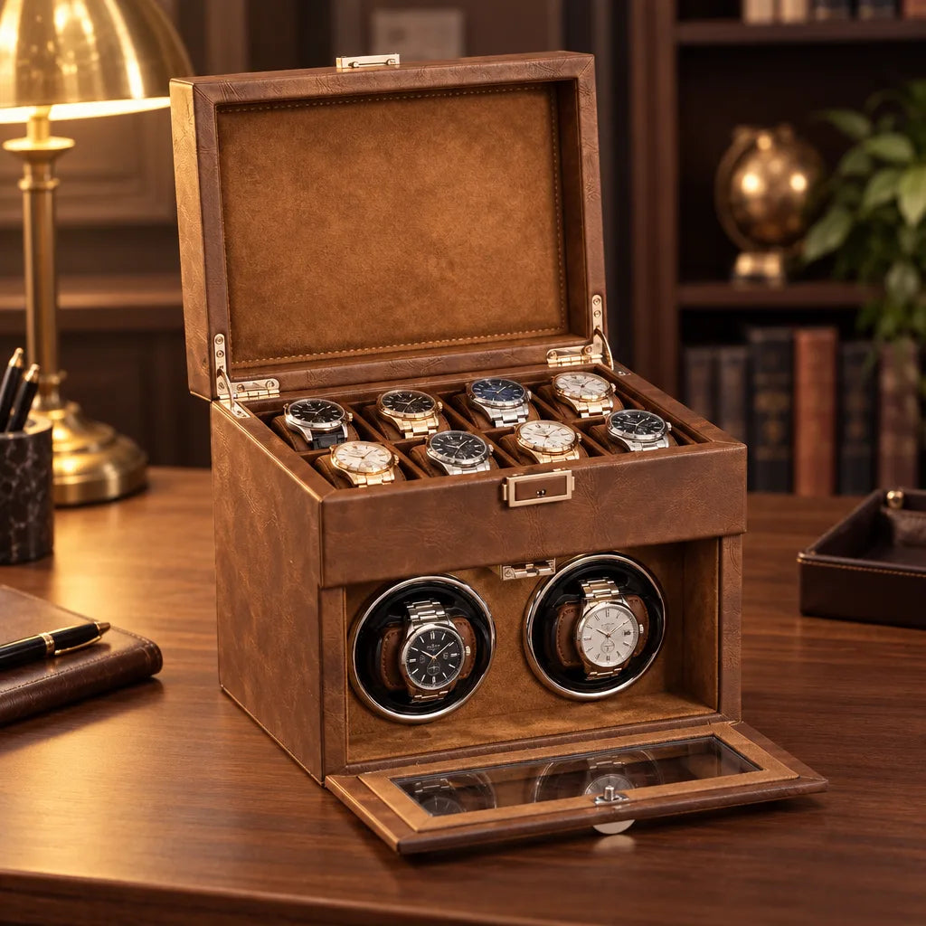 Remontoir pour 10 montres