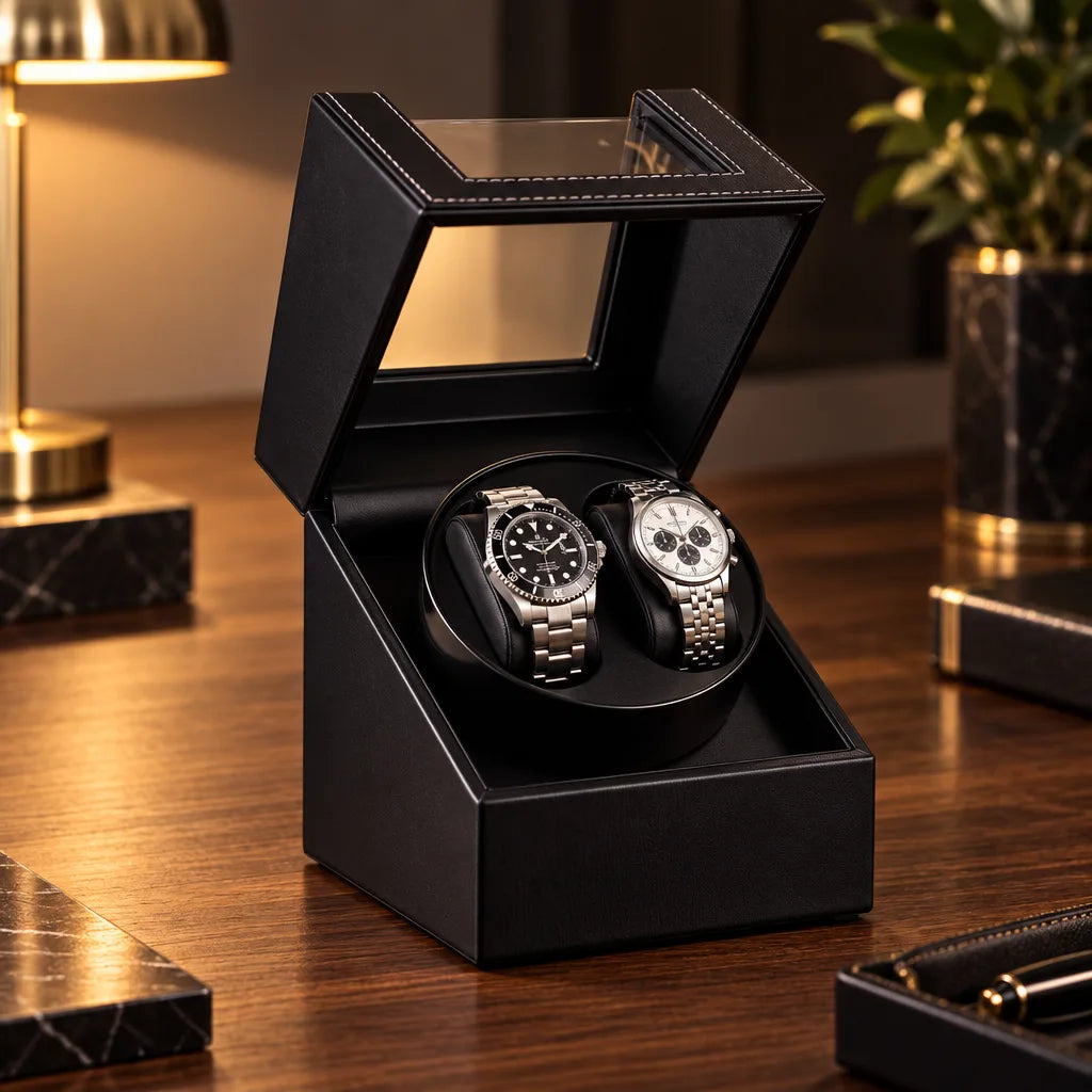 Remontoir pour 2 montres