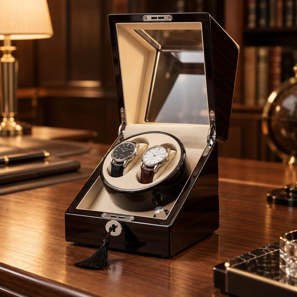 Remontoir montre automatique double