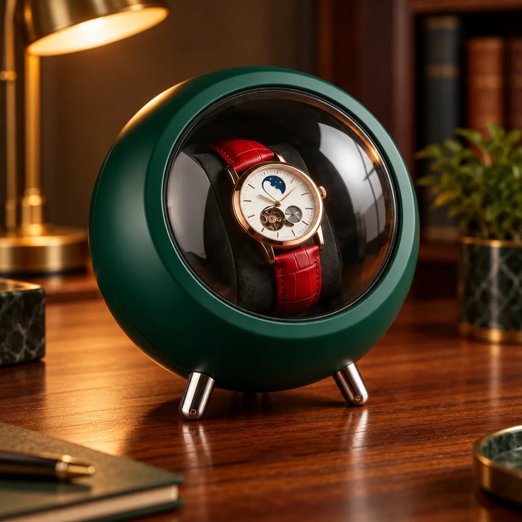 Remontoir montre automatique sphère