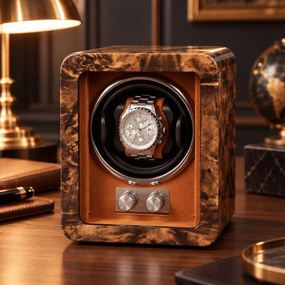 Remontoir montre automatique orange
