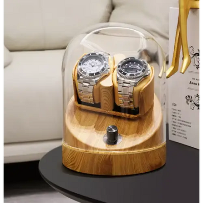 Remontoir montre bois et