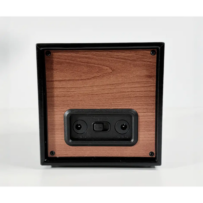 Remontoir montre cube bois