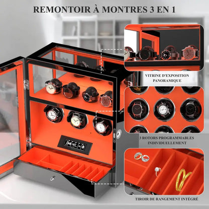Remontoir automatique 3 montres