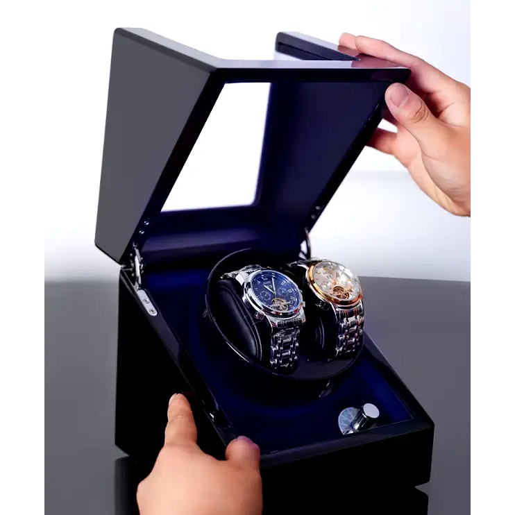 Remontoir montre automatique bois