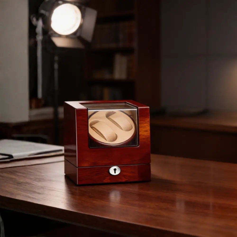 Remontoir montre automatique double