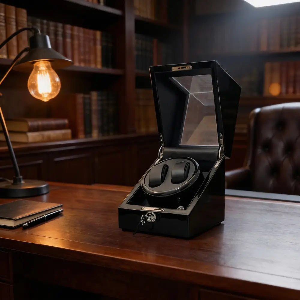 Remontoir montre automatique double