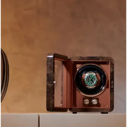 Remontoir montre automatique orange