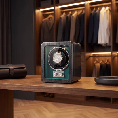 Remontoir montre automatique vert