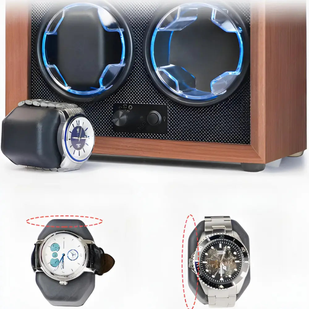 Remontoir montre 2 places