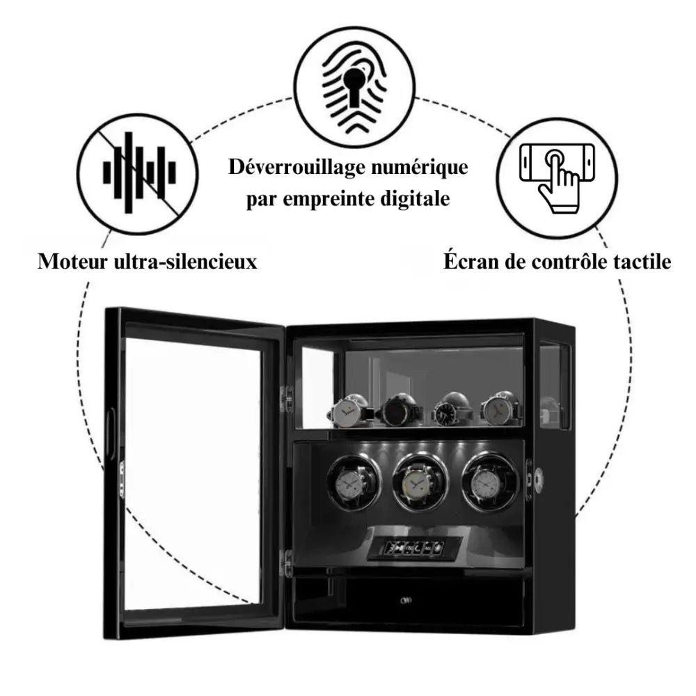 Remontoir pour 3 montres