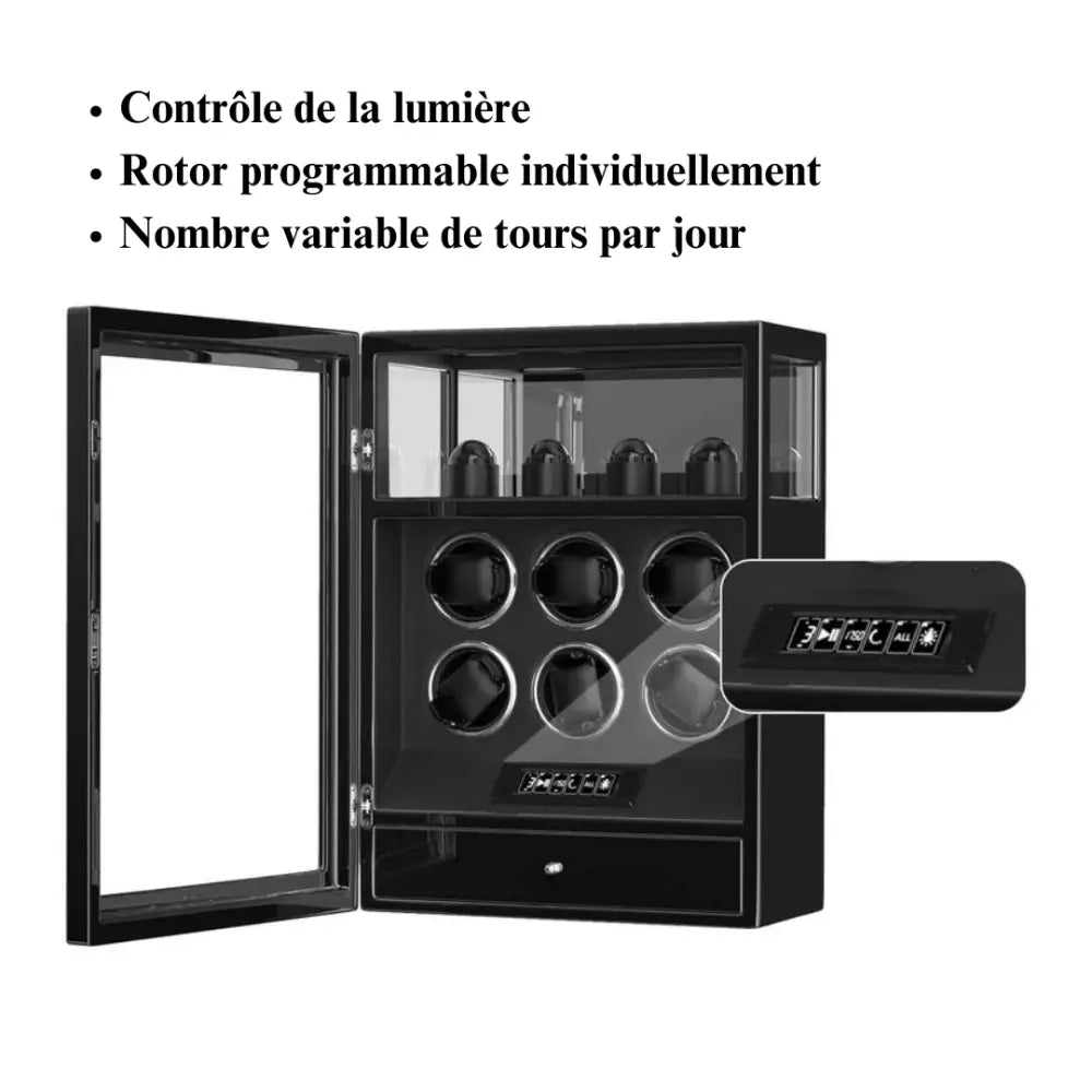 Coffret remontoir montre sécurité