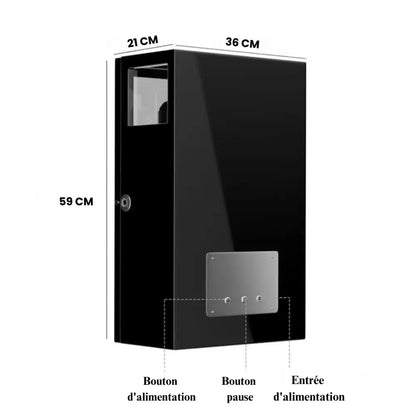 Coffret remontoir montre sécurité