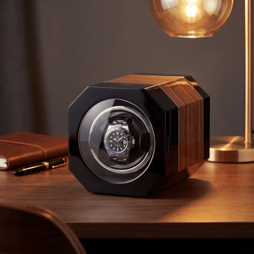 Remontoir montre silencieux compact