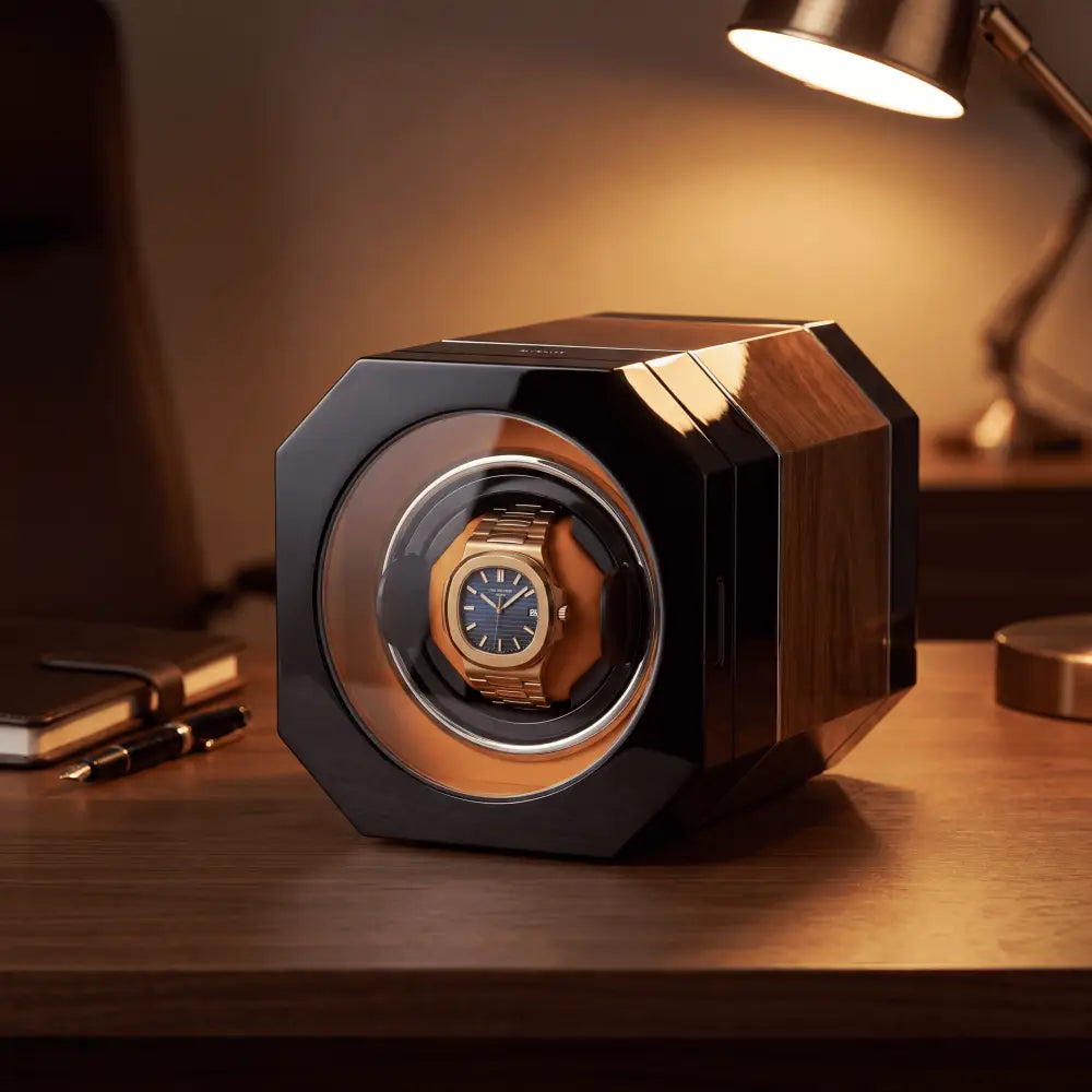 Remontoir montre silencieux compact