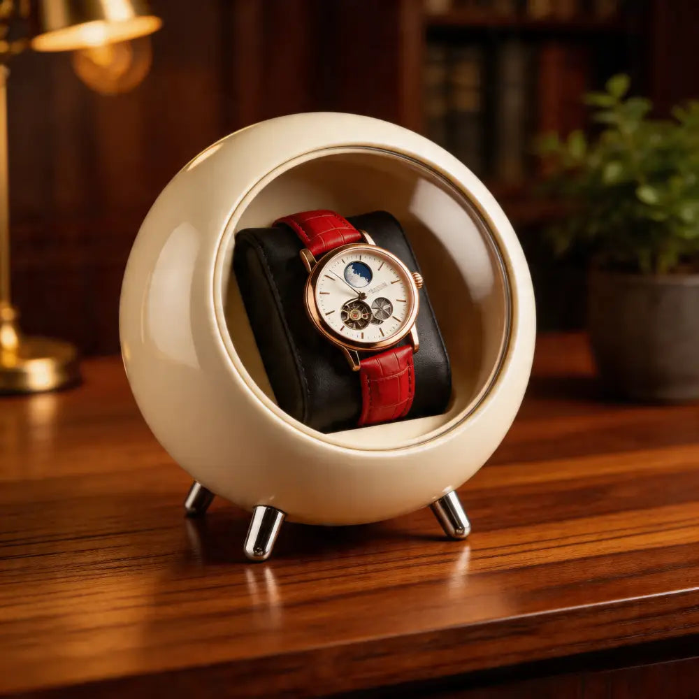 Remontoir montre automatique sphère