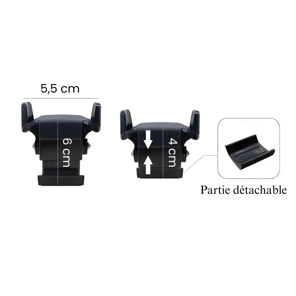 Remontoir montre securise empreinte