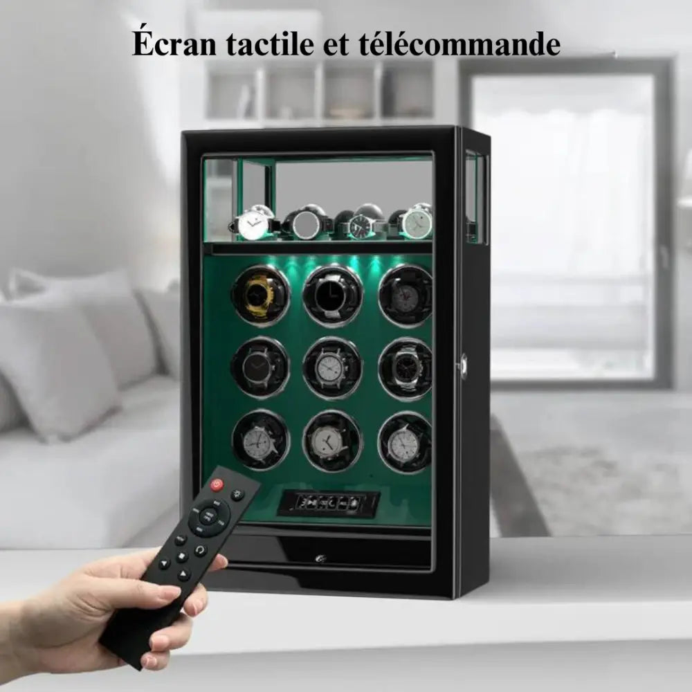 Remontoir montre securise empreinte